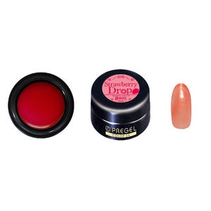 เจลสีทาเล็บ CE800 Presto Gel Color EX สีสตรอว์เบอร์รี่ดรอป สำหรับใช้ในร้านทำเล็บ ใช้กับหลอดไฟ LED  ออกแบบสไตล์ฝรั่งเศส  พร้อมตัวอย่างฟรี  สำหรับทำเล็บเองได้ - Product Image 4