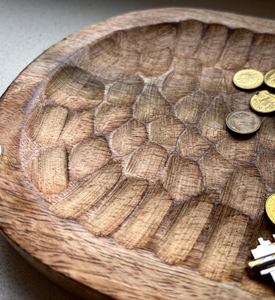 Hecho a mano elegante para bandeja de madera de mango exquisita artesanía artesanal estilo de diseño costero Serveware para decoración del hogar y bodas - Product Image 3