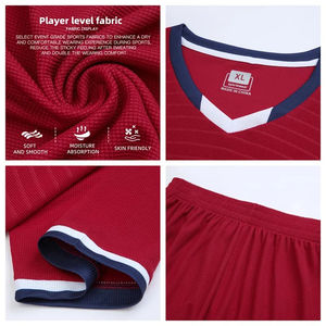 Uniformes de fútbol para jóvenes con diseño de impresión en blanco personalizado, camisetas de malla, sublimación, uniforme de fútbol, conjunto de camisetas de fútbol - Product Image 5