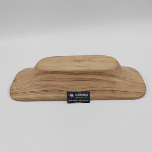 Bols de service en bois peu profonds avec un large rebord, conçus pour exposer des objets décoratifs ou servir des planches de charcuterie - Product Image 6