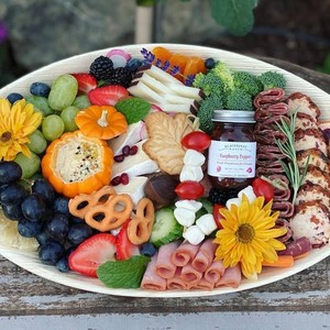 Assiettes à dîner jetables Tienphong, assiettes ovales en feuilles de palmier de 15x10 pouces pour fêtes, mariages, anniversaires, extérieur - Product Image 5