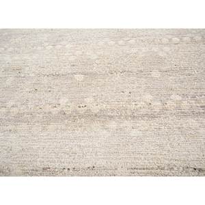 Alfombras de Lana Afgana Viscaya Ivory, Tejidas a Mano, Diseño Jacquard a Rayas, Técnica de Tejido Plano, Forma Rectangular, Tabriz - Product Image 3