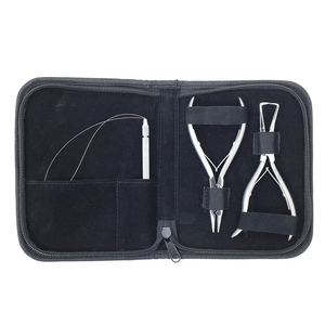 Custom Logo Wholesale Prices <b>Hair</b> <b>Extension</b> <b>Tools</b> For Sale Factory Direct Supply <b>Hair</b> <b>Extension</b> Pliers Kit - Product Image 1
