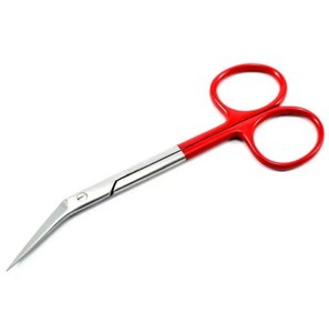 Tijeras Quirúrgicas Curvas de Acero Inoxidable de Alta Calidad de 12 cm, Tijeras Dentadas para Cirugía, Instrumentos Quirúrgicos Manuales - Product Image 3