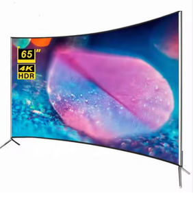 NOUVEAU Téléviseur LED intelligent incurvé 65 pouces 4K Ultra HD HDTV avec système d'exploitation Android Haut-parleur intégré Wi-Fi Jeu - Product Image 1