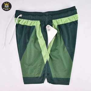 Pantalones cortos de malla de sublimación de diseño personalizado con estilo 2025 de secado rápido con cintura media elástica y bolsillo deslizante para ropa de calle - Product Image 4