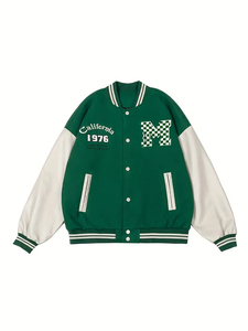 Chaqueta de lana con letras de béisbol para adultos y jóvenes hecha a medida para hombres, chaqueta Versity de alta calidad para hombres - Product Image 5