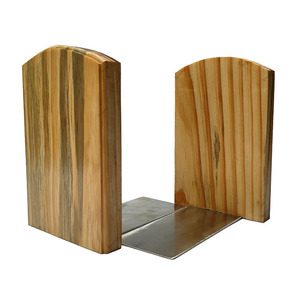 Letter Bookend <b>Book</b> Lovers Gift Bookend Wood Concrete Bookend Mid Century Modern <b>Books</b> Lovers Day Gift Danish Modern <b>Decor</b> - Product Image 2