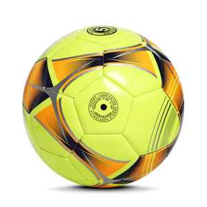 Pelota de fútbol de PVC fluorescente cosida a máquina, fútbol de 32 paneles, tacto suave, cubierta duradera y excelente retención de aire para entrenamiento - Product Image 2