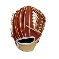 Guante de Béisbol de 11.5 Pulgadas, Guantes de Béisbol y Sóftbol de Cuero Japonés Kip, Guantes de Receptor, Guantes de Béisbol Personalizados, MOQ Bajo