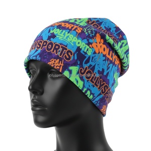 Gorro de Invierno Elástico y Suave para Mujer, Tejido de Poliéster y Elastano, 180GSM, Ligero, Cálido, Sublimación, Logotipo Personalizado, Jacquard - Product Image 4