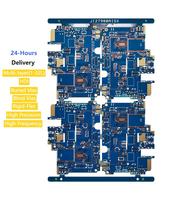 Jerico - BMS PCBA Personalizado de 12 V CF-D34S30A-B, 1 oz de Cobre, Protección de Carga/Descarga de 20 A/30 A, IoT, 16 GB de RAM, 1 Unidad MOQ