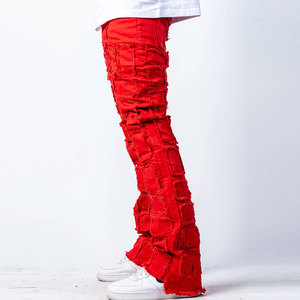 Pantalones de Hombre de Diseño Simple, Ligeros, de Color Sólido, Rectos, Elásticos, Negros y Grises, Estilo Urbano, Precio Bajo - Product Image 2