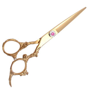 Tijeras de Barbero Manuales Dragon Handle de 6 Pulgadas, Acero Inoxidable Alemán, Duraderas, Grado A+, 5 Años de Garantía, Salón de Belleza - Product Image 2