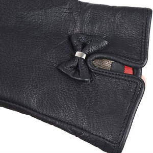 Gants et mitaines en cuir PU personnalisés de haute qualité couleur unie hiver chaud usage quotidien fête en plein air décontracté Style uni Service OEM - Product Image 4
