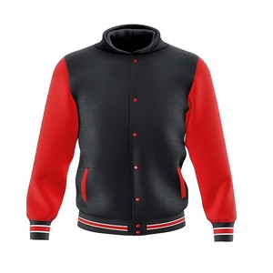 Ropa de hombre Varsity Jacket Venta al por mayor Diseño personalizado Blank Varsity Jacket - Product Image 6
