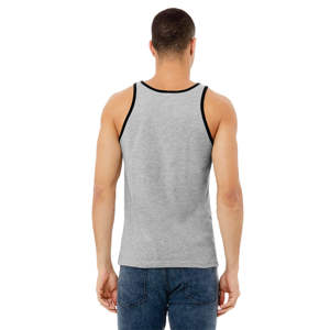 ตะเข็บด้านข้างขายปลีกพอดี100% Airlume หวีและแหวนปั่นฝ้าย32เดี่ยว4.2ออนซ์กีฬา/สีดำ Unisex เสื้อถัง - Product Image 3