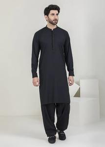 Traje Shalwar Kameez de Verano para Hombre, Diseño Más Reciente de 2026, Hecho en Fábrica, Informal, de Algodón, Mangas Largas, Color Sólido, para Eid, Tradicional Musulmán - Product Image 2