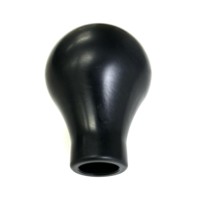Pommeau de levier de vitesse manuel en acier inoxydable argenté avec taille personnalisable pour un ajustement universel, accessoires intérieurs de voiture