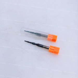 TUOKE TK617 acciaio al tungsteno conico palla naso 2 flauti fresa personalizzato ODM & OEM <span class=keywords><strong>Router</strong></span> <span class=keywords><strong>CNC</strong></span> punte per la lavorazione del legno - Product Image 2