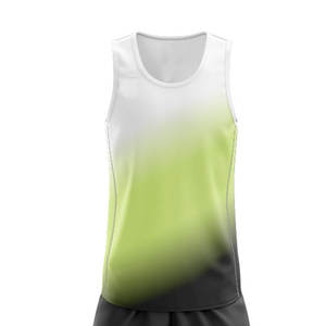 Maillot sin mangas de buena calidad, uniforme de atletismo, ropa deportiva, color personalizado, precio razonable, uniforme de atletismo - Product Image 4