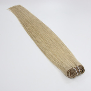 Venta al por mayor Kinky Straight Remy Extensiones de cabello Virgen indio y brasileño Trama Precios competitivos en cabello humano de alta calidad - Product Image 2