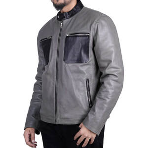 Recién llegado, chaqueta de cuero de moda de alta calidad, precios razonables por encargo, chaquetas de cuero para hombres, chaqueta 2026 para hombres - Product Image 4