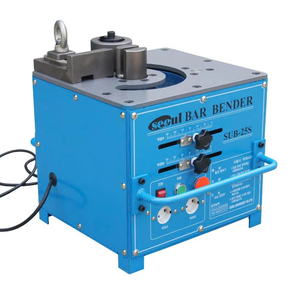 Construction industrielle monophasée de machine à cintrer de barres d'armature électrique de l'usine directe 220V Sub-25 avec de nouveaux composants de moteur de noyau - Product Image 1