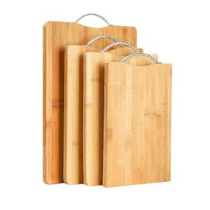 Tabla de madera para cortar frutas y ensaladas, para sala de estar, cocina, hogar, con mango - Product Image 4