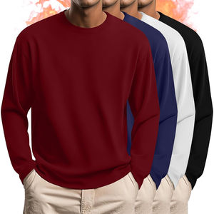 Chemise thermique respirante, étiquette privée personnalisée, vente en gros pour temps froid - Product Image 2