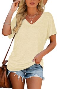 Logotipo personalizado Servicio de OEM Último estilo Mujeres Camiseta Ropa informal Ligero secado rápido Mujeres Camiseta - Product Image 5