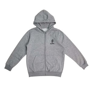 Sudadera con Capucha y Cremallera STREETLAB, 100% Algodón, Unisex, Chaqueta de Forro Polar para Otoño e Invierno, Corte Regular, Color Sólido, Bordado Personalizable - Product Image 3