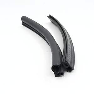 גומי מרוכבים איטום רצועה אטם עם מתכת עבור המכונית דלת מכונית תא דלת תא מטען זכוכית חלון קצה מגן - Product Image 3