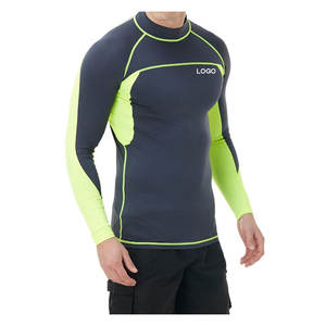 High OEM Breathable Durable Full Sleeve <b>Rash</b> <b>Guard</b> <b>Men</b> Digital Print Spandex Compression Shirts for Gym soft Durable <b>Rash</b> <b>Guard</b> - Product Image 3
