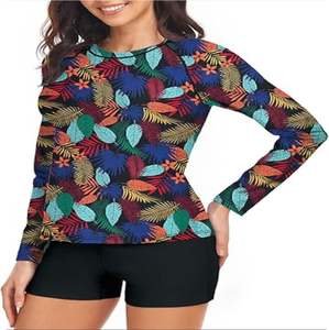 2025 mejor calidad Rash Guard manga larga UPF 50 último diseño camisa de protección solar con tela lisa a precios bajos - Product Image 2