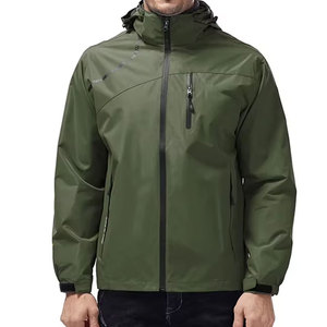 Chaqueta Softshell de Alta Calidad con Logotipo Personalizado, Cuello Alto, para Hombre, Otoño/Invierno, Resistente al Viento, Transpirable y Ecológica, Ropa Exterior Informal - Product Image 6