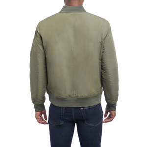 Blouson aviateur pour hommes de haute qualité pour le printemps automne nouvelle mode Streetwear décontracté tissu de haute qualité conceptions OEM - Product Image 5
