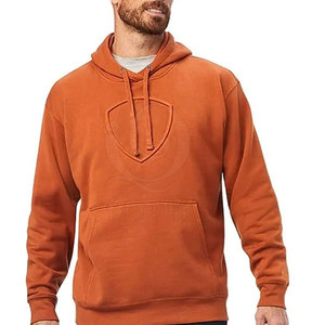 Sweat à capuche gaufré pour homme de qualité supérieure, confortable, 100 % coton, à manches longues, basique - Product Image 5