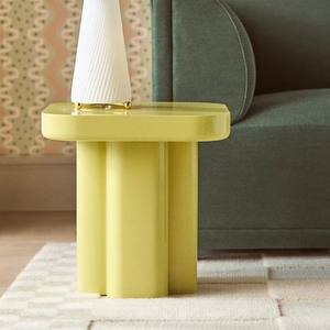 Table basse ronde en laque écologique en gros, meubles de forme contemporaine écologiques et durables pour les commandes en gros - Product Image 6