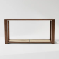 Table console moderne 60 pouces en chêne, écologique et durable, meubles de salon, meubles d'intérieur, vente en gros OEM ODM