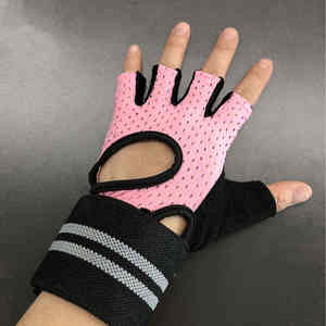 Guantes de Gimnasio de Medio Dedo de Venta Directa de Fábrica para Hombres y Mujeres, Guantes Deportivos de Levantamiento de Pesas con Logotipo Personalizado - Product Image 3