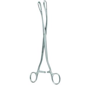 เครื่องมือผ่าตัดคุณภาพพรีเมียม คีมสำหรับการผ่าตัดทางนรีเวช คีมสำหรับดึงรกและไข่ ได้รับการรับรอง ใช้พลังงานด้วยมือ - Product Image 2