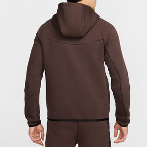 เสื้อแจ็กเก็ตมีฮู้ดผู้ชายสไตล์สปอร์ตมีกระเป๋าซิปและดีไซน์กันลม - Product Image 2