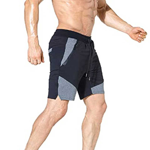 Pantalones cortos de gimnasio de estilo clásico para hombre, patrón sólido, personaliza tu diseño con Stitchmode, pantalones cortos deportivos transpirables de alta calidad para hombre - Product Image 1