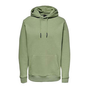 New Hoodie Custom Embroidered Plain Plus Size Men's Hoodies & Sweatshirt Knitted Cotton Printing Pullover Kangaroo Pocket Hoody - Product Image 1
