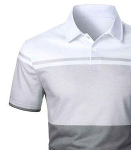 2025 Venta al por mayor Ropa de calle de alta calidad Liso Casual Golf Logotipo personalizado Nuevo diseño Polo para hombres Polos - Product Image 5