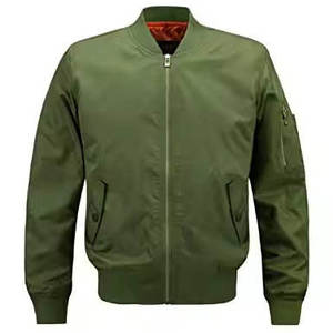 Blouson Bomber en Toile Premium pour Homme – Léger, Imperméable, Coupe-Vent, avec Col Montant, Patchwork et Fermeture Éclair, Manches Côtelées - Product Image 1