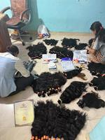 Extensions de cheveux humains vierges bruts indiens Remy non traités, double trame, couleur naturelle, 100g, haute qualité, fiables, vente en gros