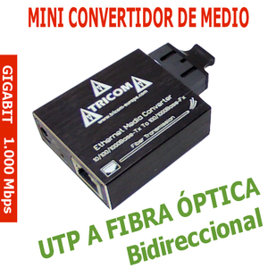 Convertidor de Medios de Fibra Multimodo Gigabit con 2 Puertos RJ45 y Velocidad de Datos de 10G - Product Image 1