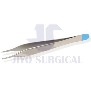 Fórceps de tejido de dientes Adson 1x2 de alta calidad, fórceps de pulgar quirúrgico de acero inoxidable de 12cm para disección - Product Image 3